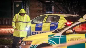 Boy wounded by Greater Manchester PC